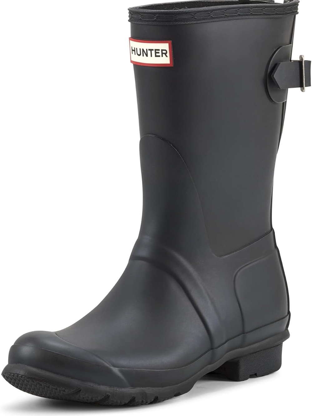 Hunter Women's Original Back Adjustable Short Rain Boots 10